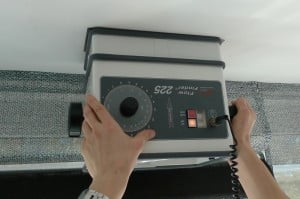 Controle van ventilatiesysteem. Foto: Koppen VastGoed