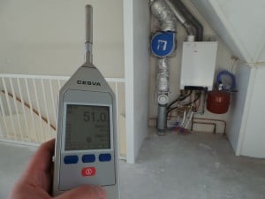 Controle van geluid. Foto: Koppen VastGoed