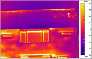 Met thermografie kan pas achteraf worden geconstateerd of en zo ja waar de zwakke plekken zich bevinden.