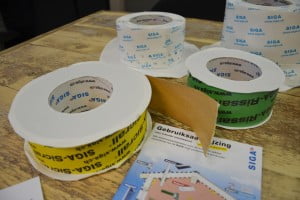 Corvum, Rissan, Sicrall, Fentrim; het assortiment van Siga bestaat uit diverse tapes voor verschillende toepassingen.