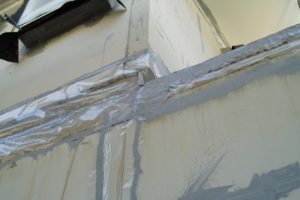 LuWaDi kit in combinatie met speciale transparante folie maken de luchtdichtheid controleerbaar.