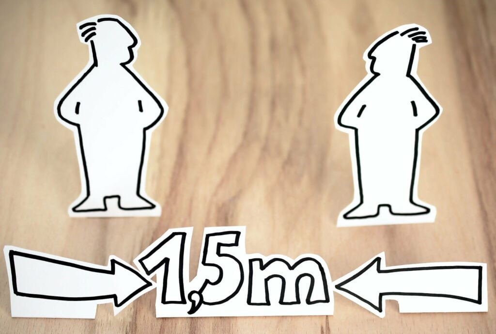 1,5 meter, corona, veilig werken
