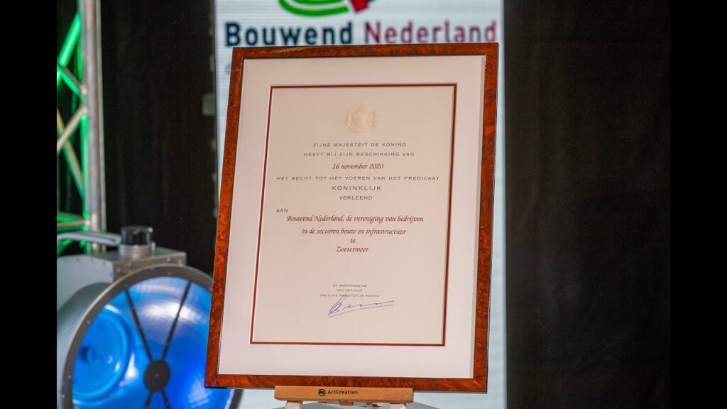 Koninklijk, bouwend nederland
