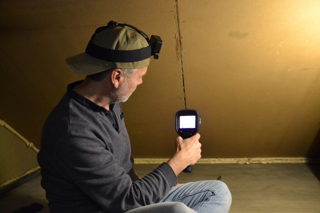 nulmeten, blowerdoortest, kierenjacht