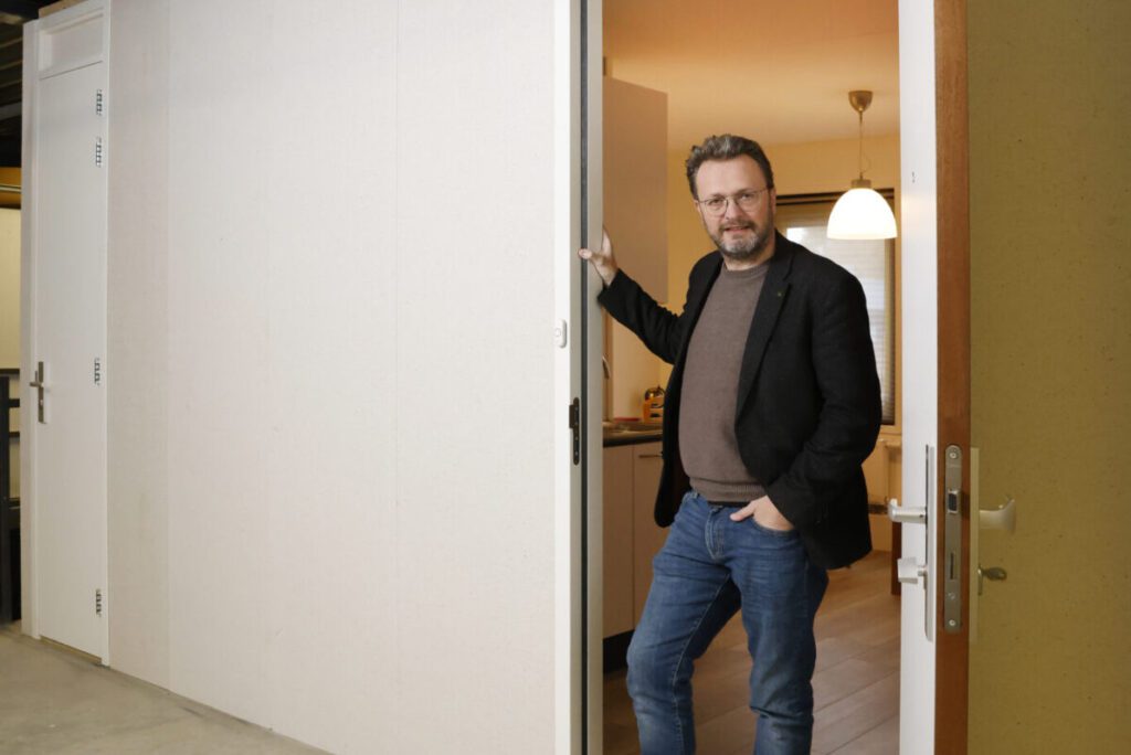 Remco Swaab: “Het box-inboxprincipe is één, maar je moet het ook kunnen tillen en verwerken en het moet aan eisen voldoen. Dat is gelukt.”