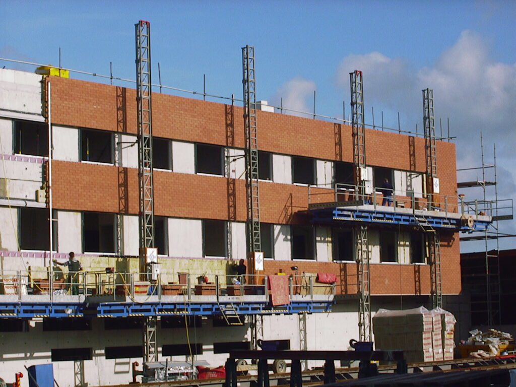 dun metselwerk Doggershoek Den Helder