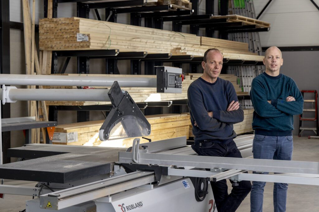Rick en Hans van der Most, M2 Bouw Dedemsvaart.