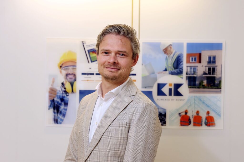 Lars Kiebert, operationeel manager bij Stichting KiK (foto: Dennis Wisse).