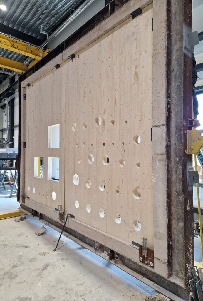 brandgedrag biobased materialen CLT