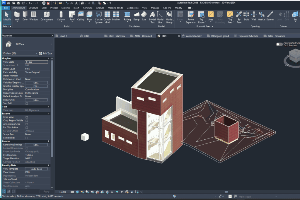 Verbeteringen en veranderingen in Revit 2026.
