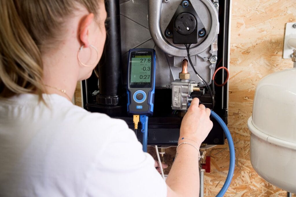 Koolmonoxide-ongevallen blijven een groot veiligheidsprobleem in de bouwsector (foto: Toelatingsorganisatie Kwaliteitsborging Bouw).