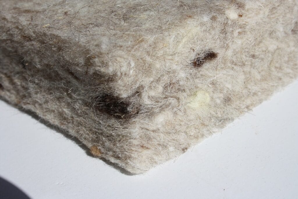 schapenwol bouwmateriaal