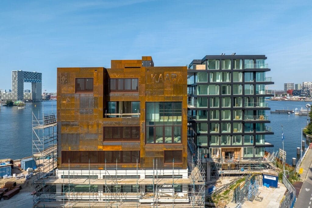 afwateringsgoot cortenstaal project KAAP